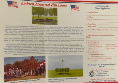 The Dedication of Amherst Memorial Hill Grove